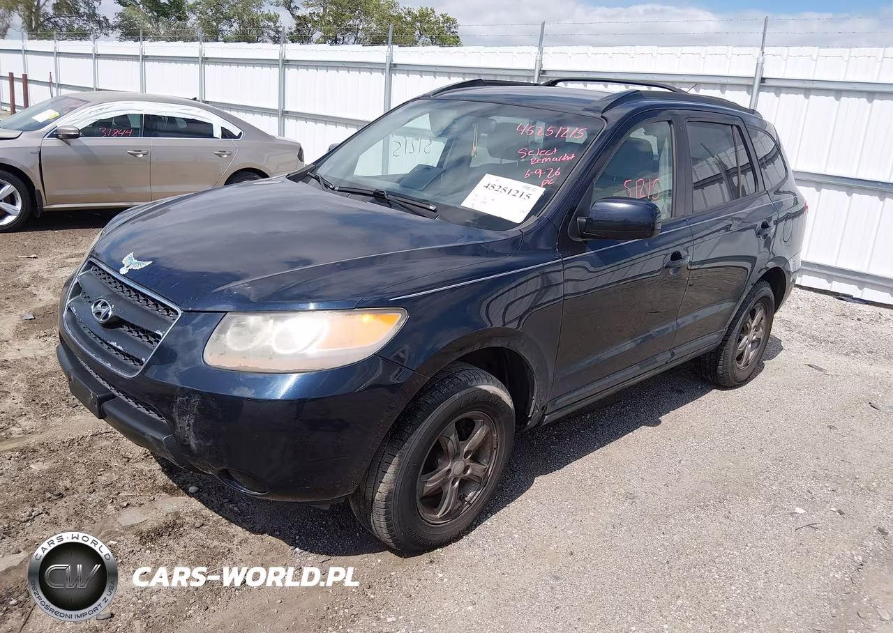 2007 Hyundai Santa Fe Gls VIN:5NMSG13D17H116522 - 2