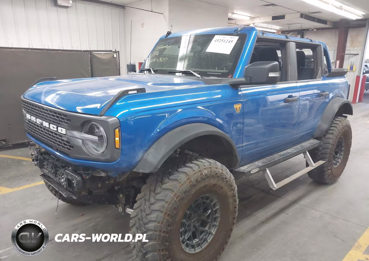 2025 Ford Bronco Badlands VIN:1FMEE9BP4SLA69647 - 2