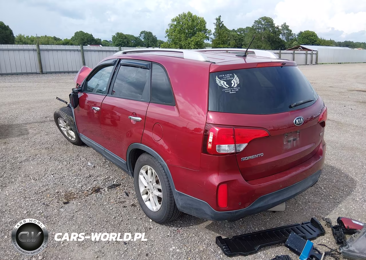 2015 Kia Sorento Lx VIN:5XYKT3A63FG631235 - 3