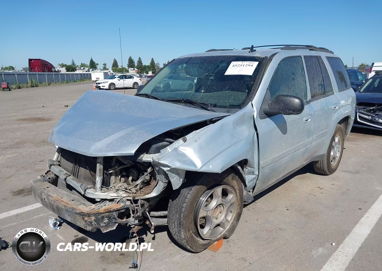 2008 Chevrolet Trailblazer Lt VIN:1GNDS13S082258637 - 2