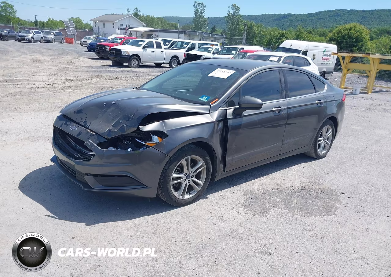 2018 Ford Fusion Se VIN:3FA6P0HD7JR187323 - 2