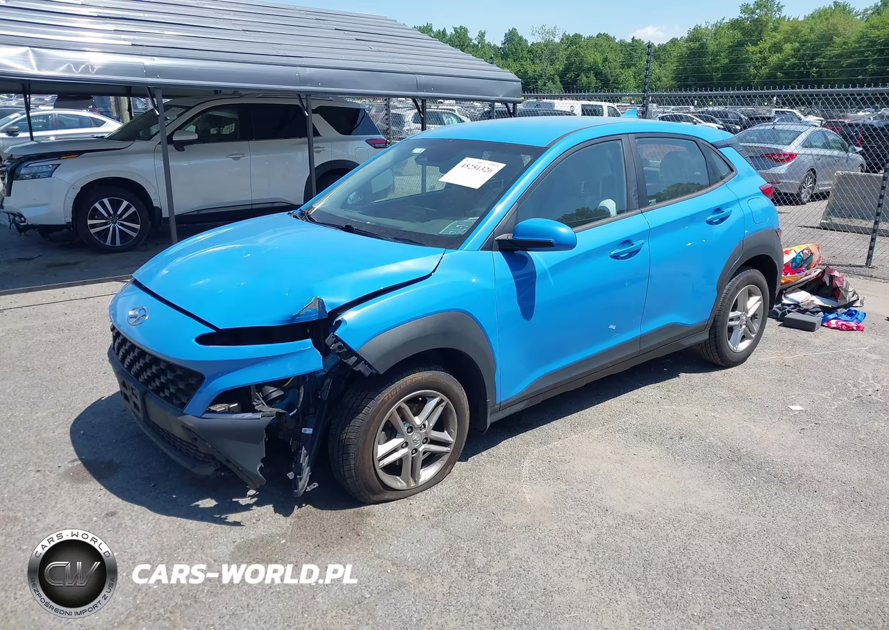 2022 Hyundai Kona Se VIN:KM8K2CAB5NU780349 - 2
