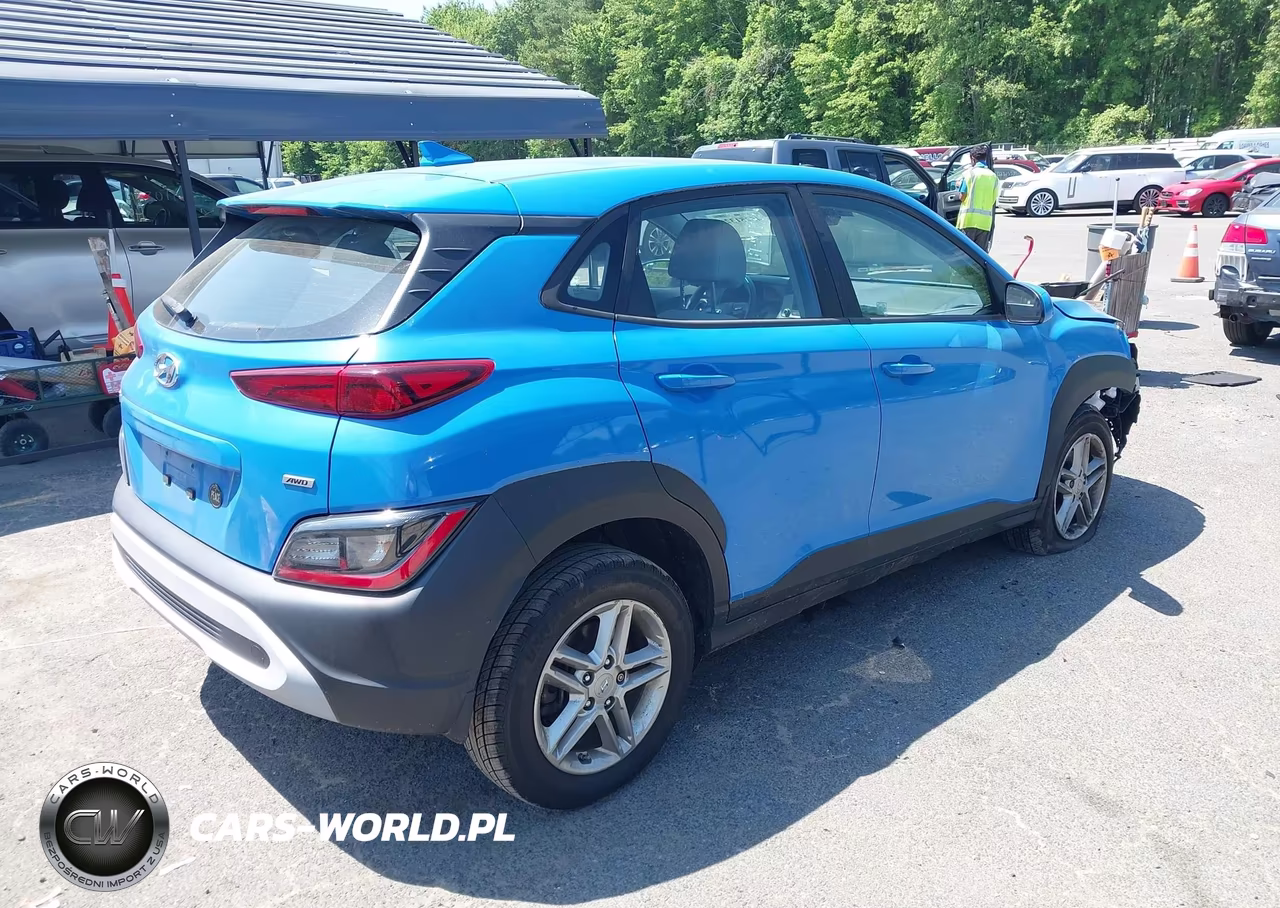 2022 Hyundai Kona Se VIN:KM8K2CAB5NU780349 - 4