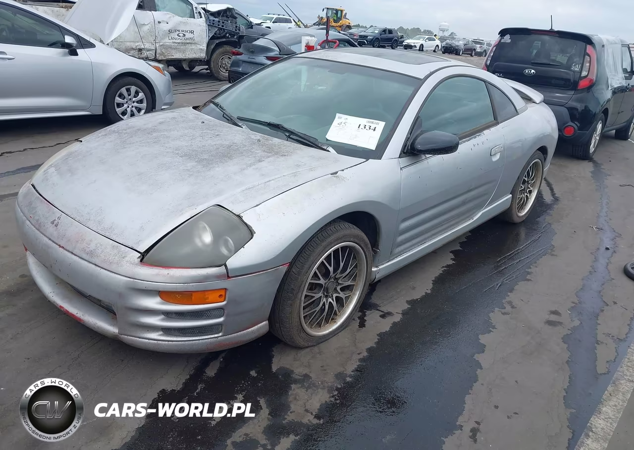 2002 Mitsubishi Eclipse Gt-Gt W-Premium Pkg VIN:4A3AC54H02E099687 - 2