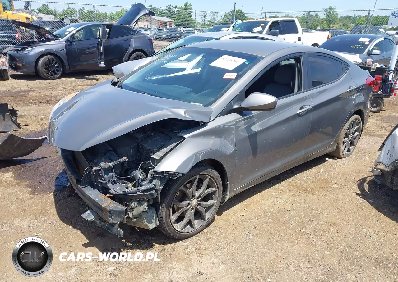 2012 Hyundai Elantra Gls VIN:5NPDH4AEXCH135926 - 2