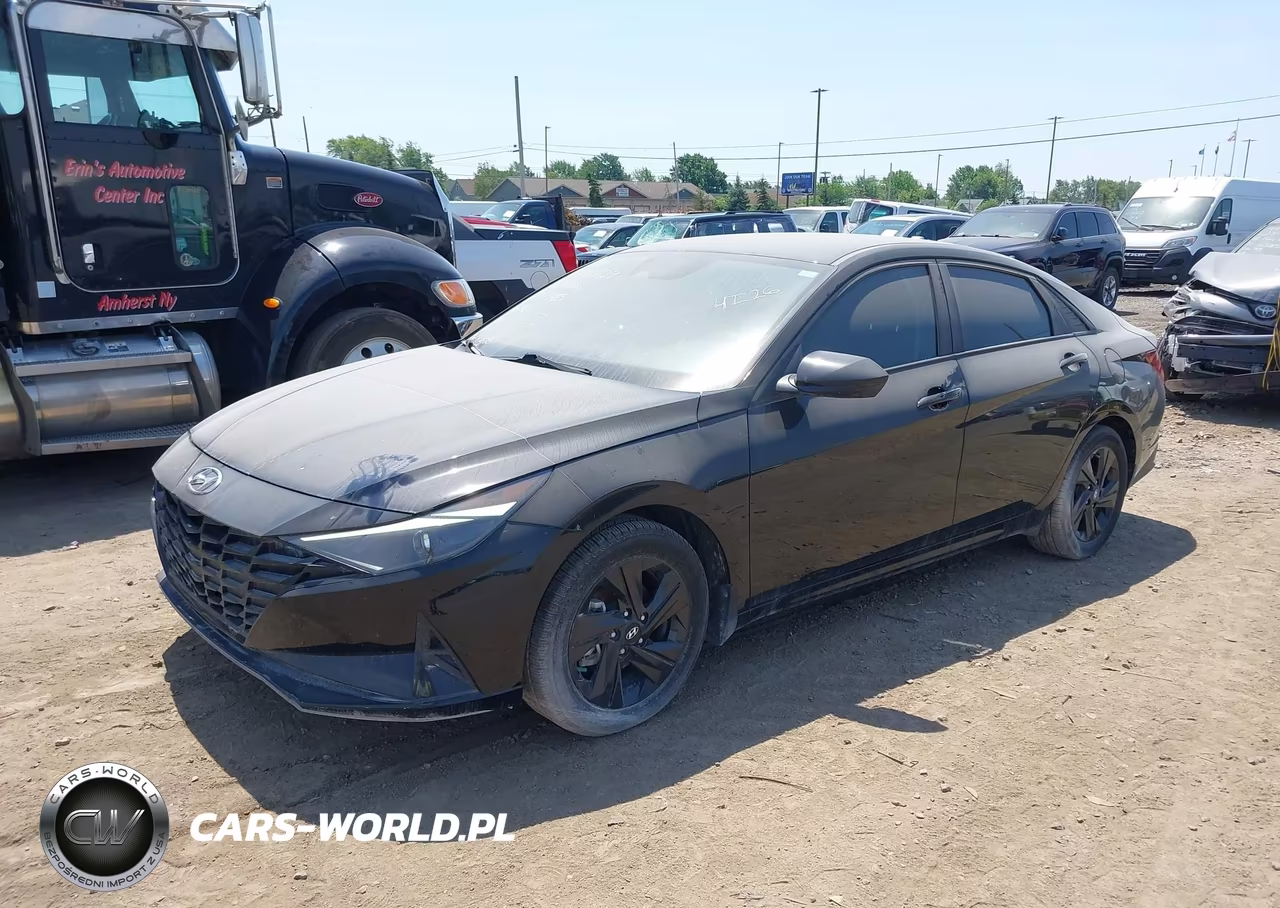 2023 Hyundai Elantra Sel VIN:KMHLM4AG6PU385485 - 2