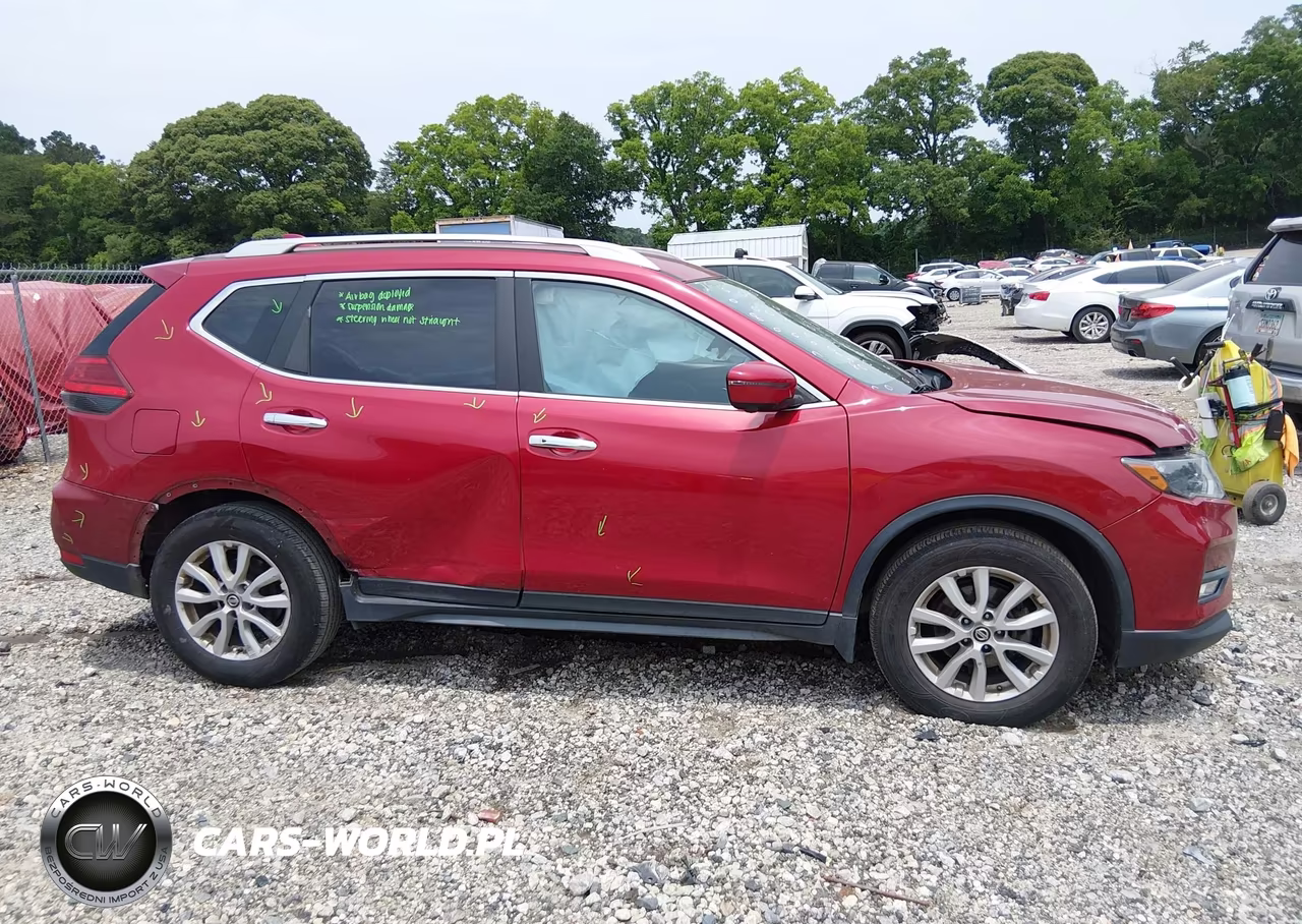 2017 Nissan Rogue Sv VIN:JN8AT2MT7HW407824 - 14