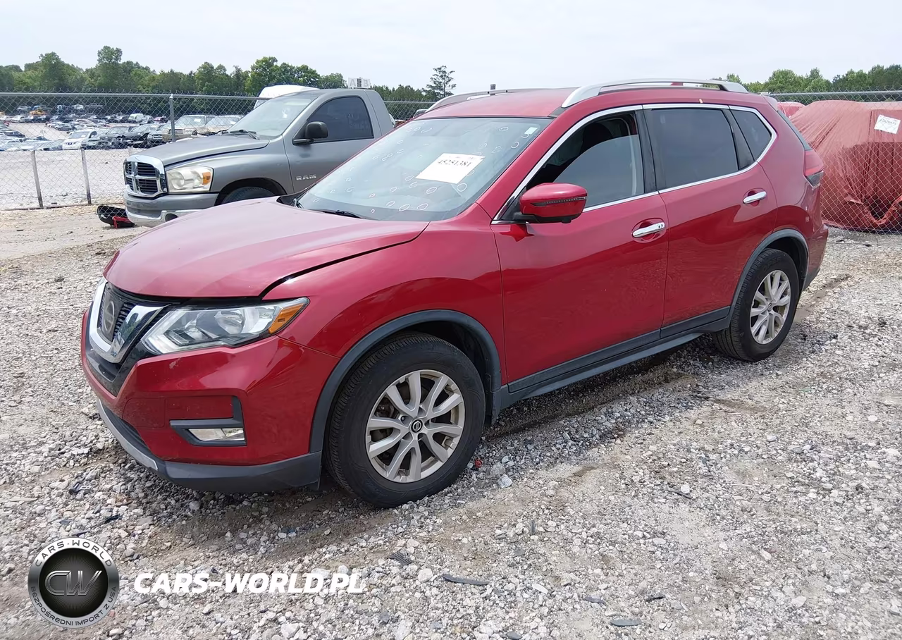 2017 Nissan Rogue Sv VIN:JN8AT2MT7HW407824 - 2