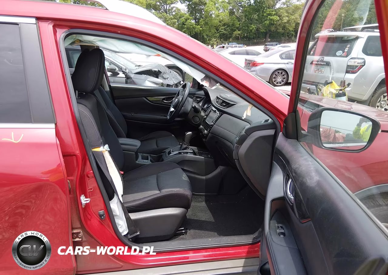 2017 Nissan Rogue Sv VIN:JN8AT2MT7HW407824 - 5