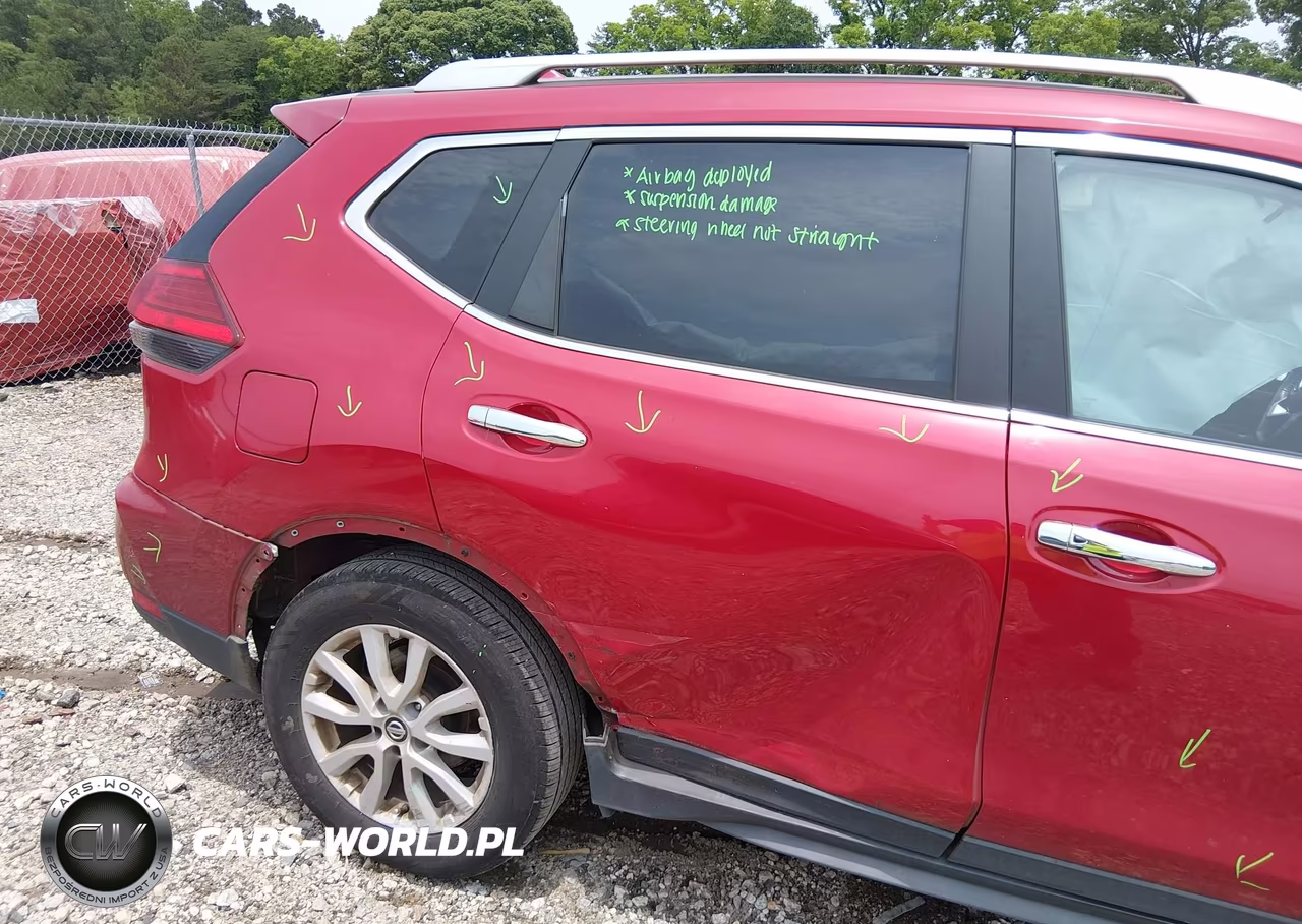 2017 Nissan Rogue Sv VIN:JN8AT2MT7HW407824 - 6