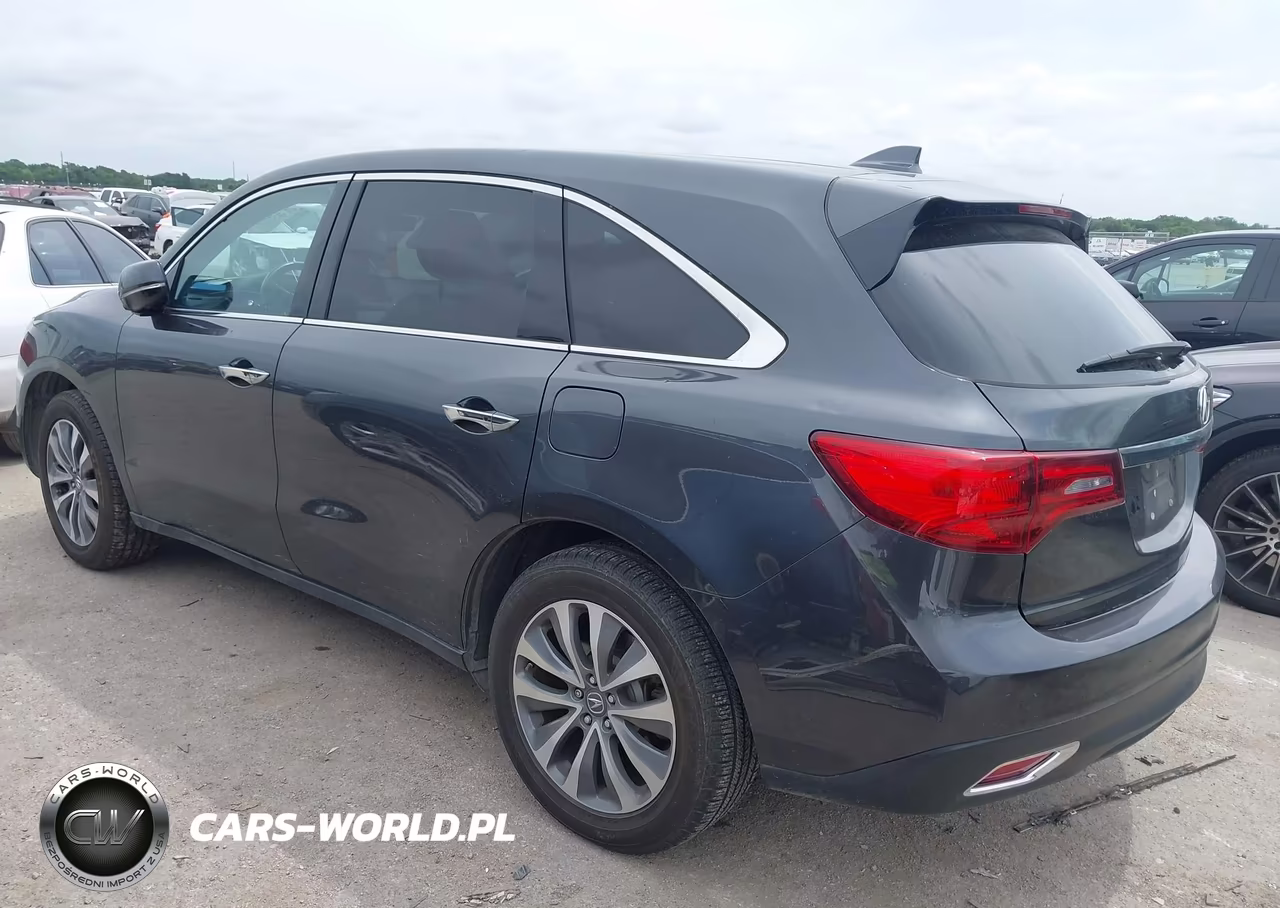2016 Acura Mdx Technology Acurawatch Plus Packages-Technology Package VIN:5FRYD3H4XGB013011 - 3