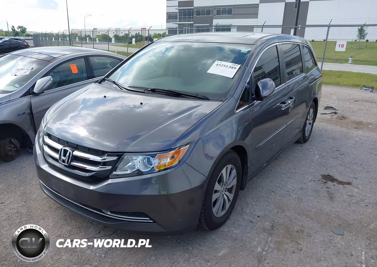 2017 Honda Odyssey Ex-L VIN:5FNRL5H60HB018435 - 2
