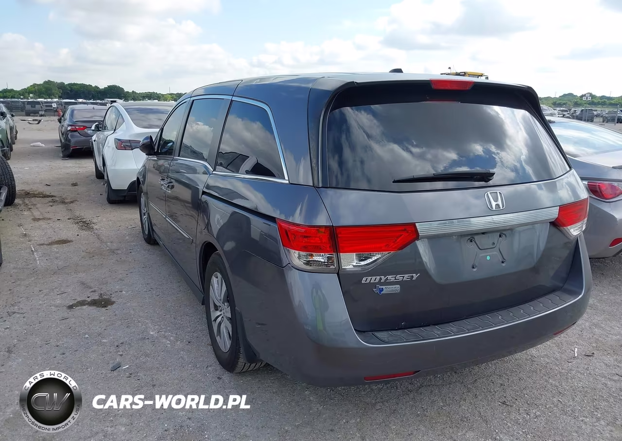 2017 Honda Odyssey Ex-L VIN:5FNRL5H60HB018435 - 3