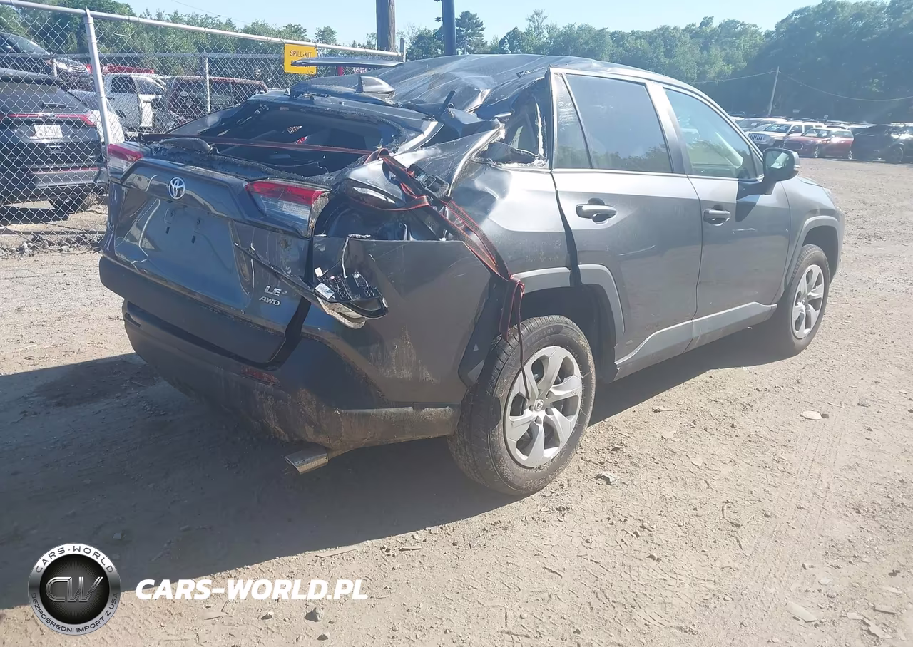 2021 Toyota Rav4 Le VIN:2T3G1RFV3MC162002 - 4
