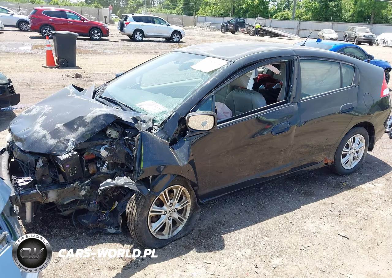 2010 Honda Insight Ex VIN:JHMZE2H77AS015895 - 2