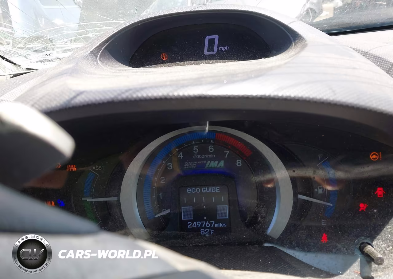 2010 Honda Insight Ex VIN:JHMZE2H77AS015895 - 7