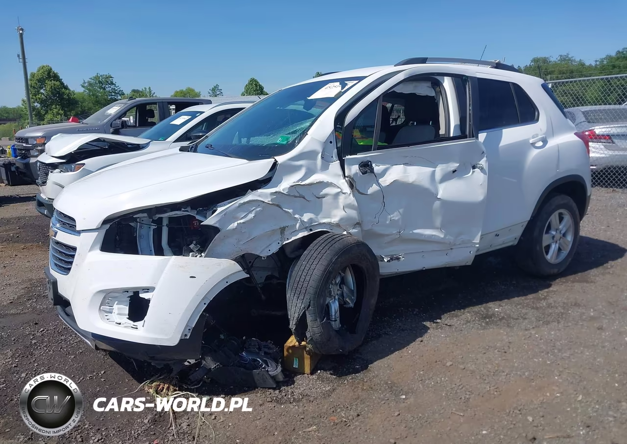 2015 Chevrolet Trax Lt VIN:3GNCJRSB1FL172716 - 2