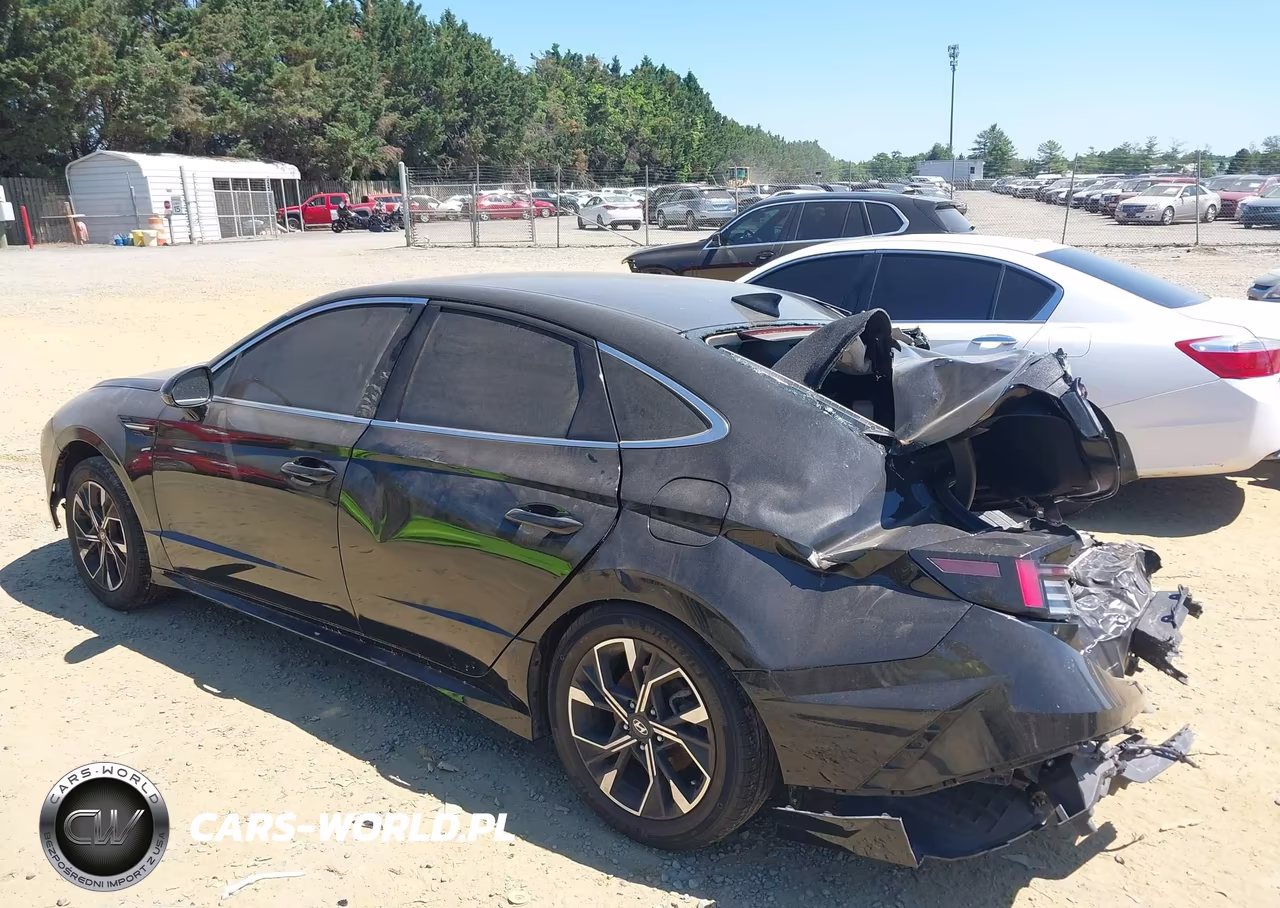 2024 Hyundai Sonata Sel VIN:KMHL64JAXRA370143 - 3