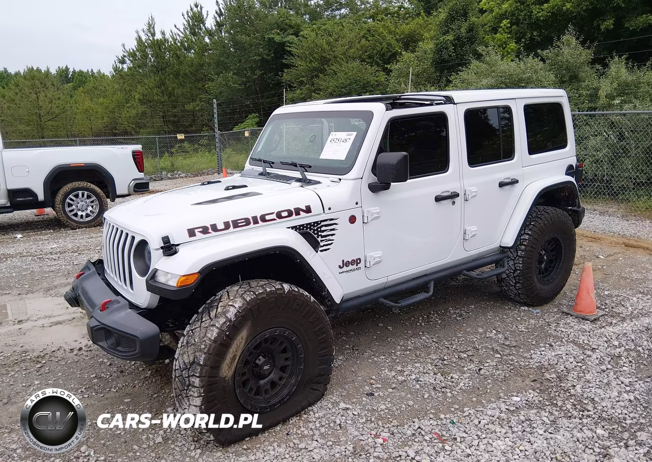 2021 Jeep Wrangler Unlimited Rubicon 4X4 VIN:1C4HJXFN8MW820292 - 2
