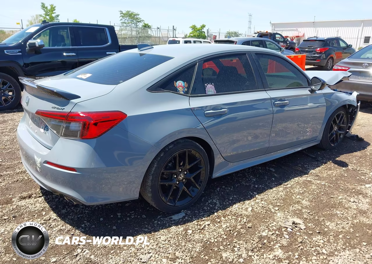 2023 Honda Civic Sport VIN:2HGFE2F5XPH529568 - 4