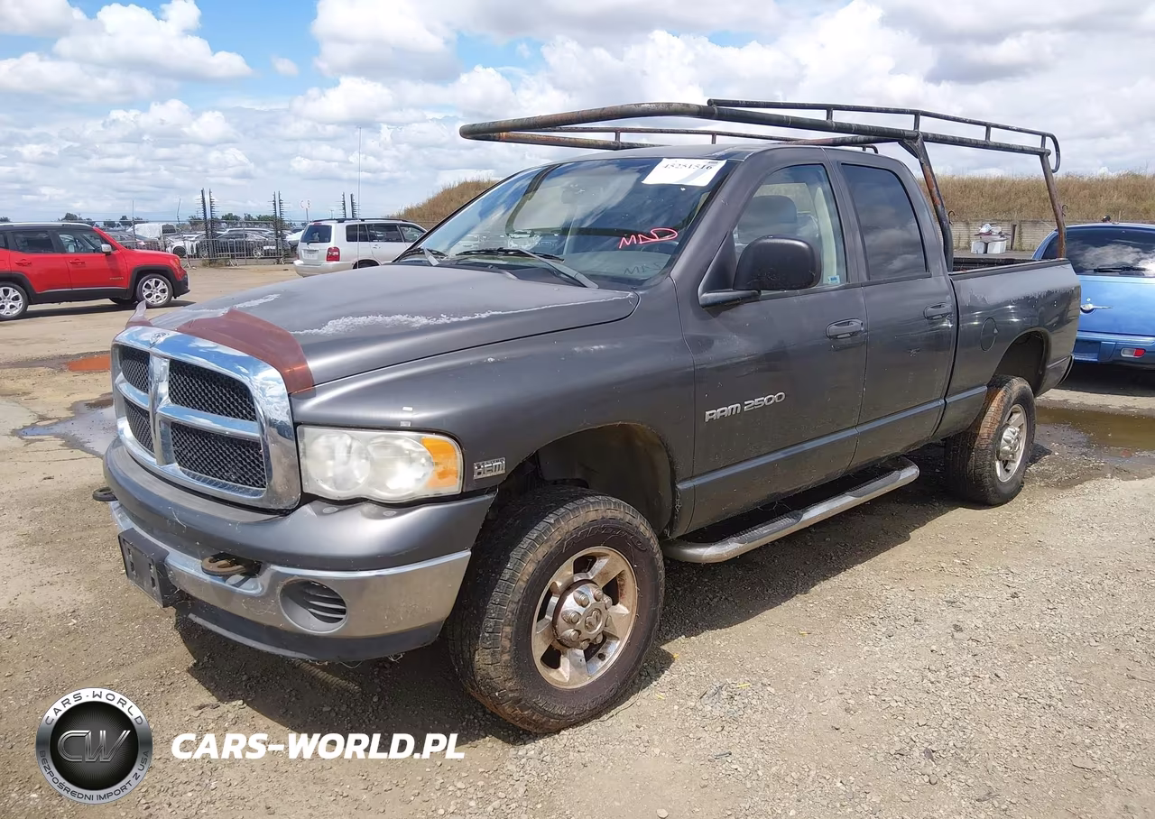 2004 Dodge Ram 2500 Slt-Laramie VIN:3D7KU28D84G174356 - 2
