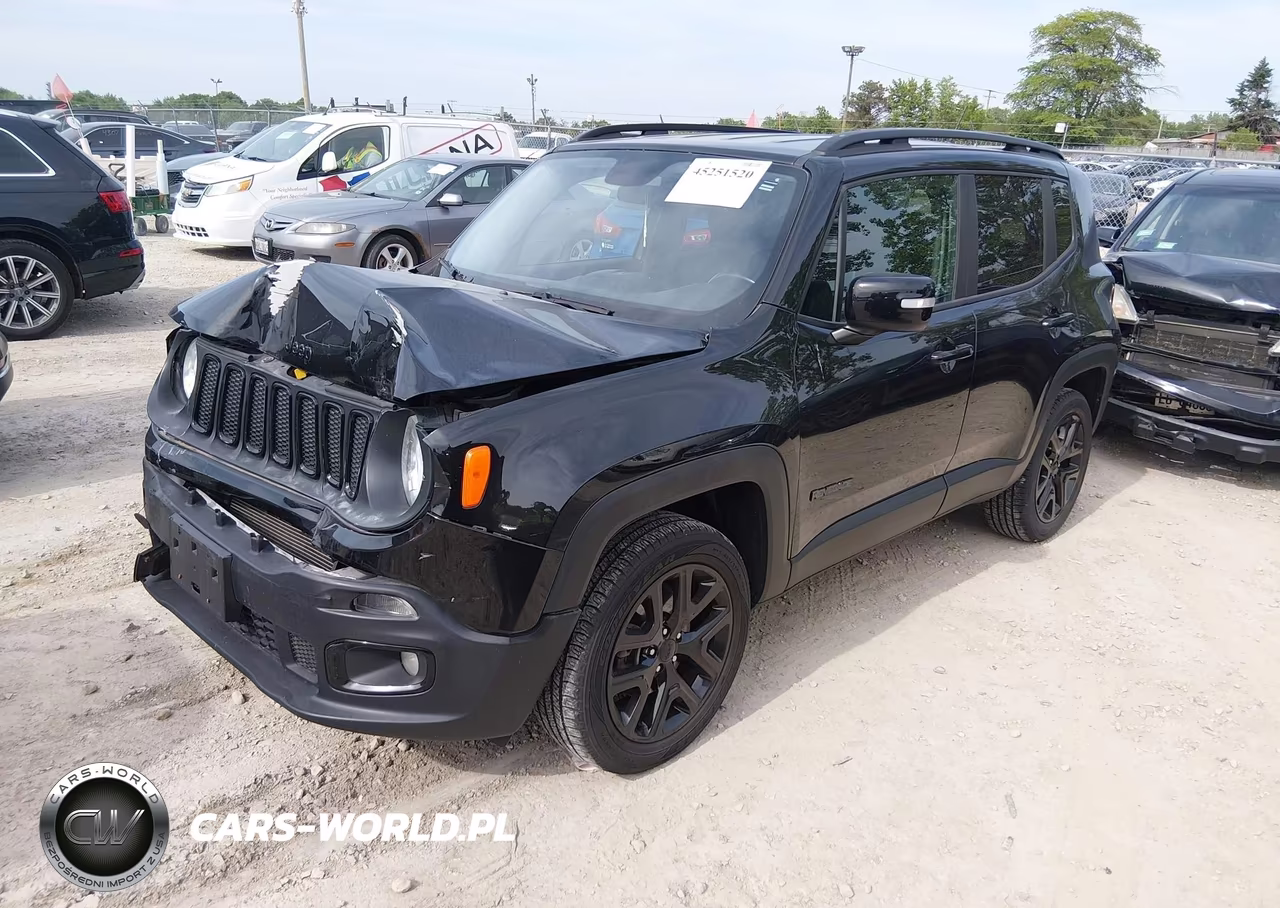 2017 Jeep Renegade Altitude 4X4 VIN:ZACCJBBB1HPF97735 - 2