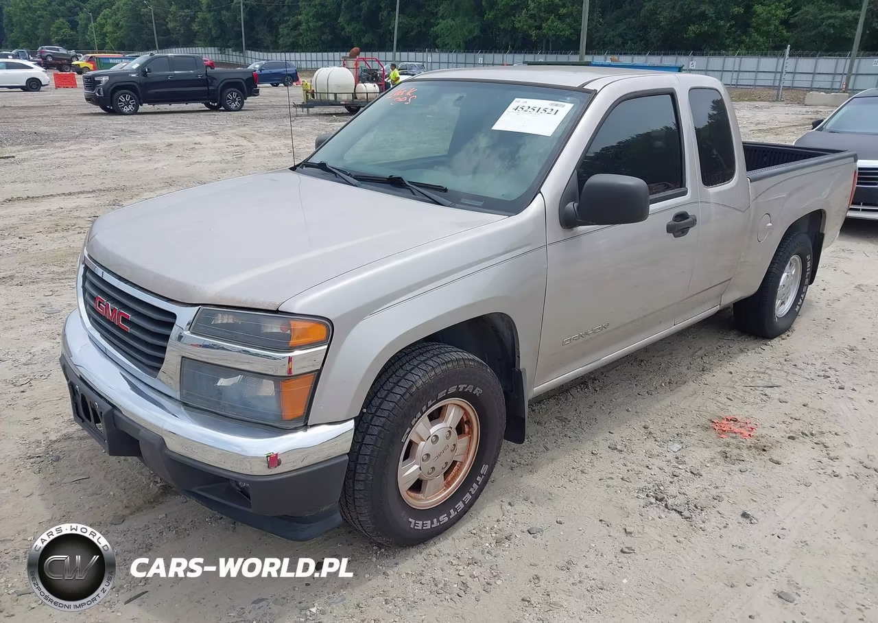 2005 GMC Canyon Sle VIN:1GTCS196158126266 - 2