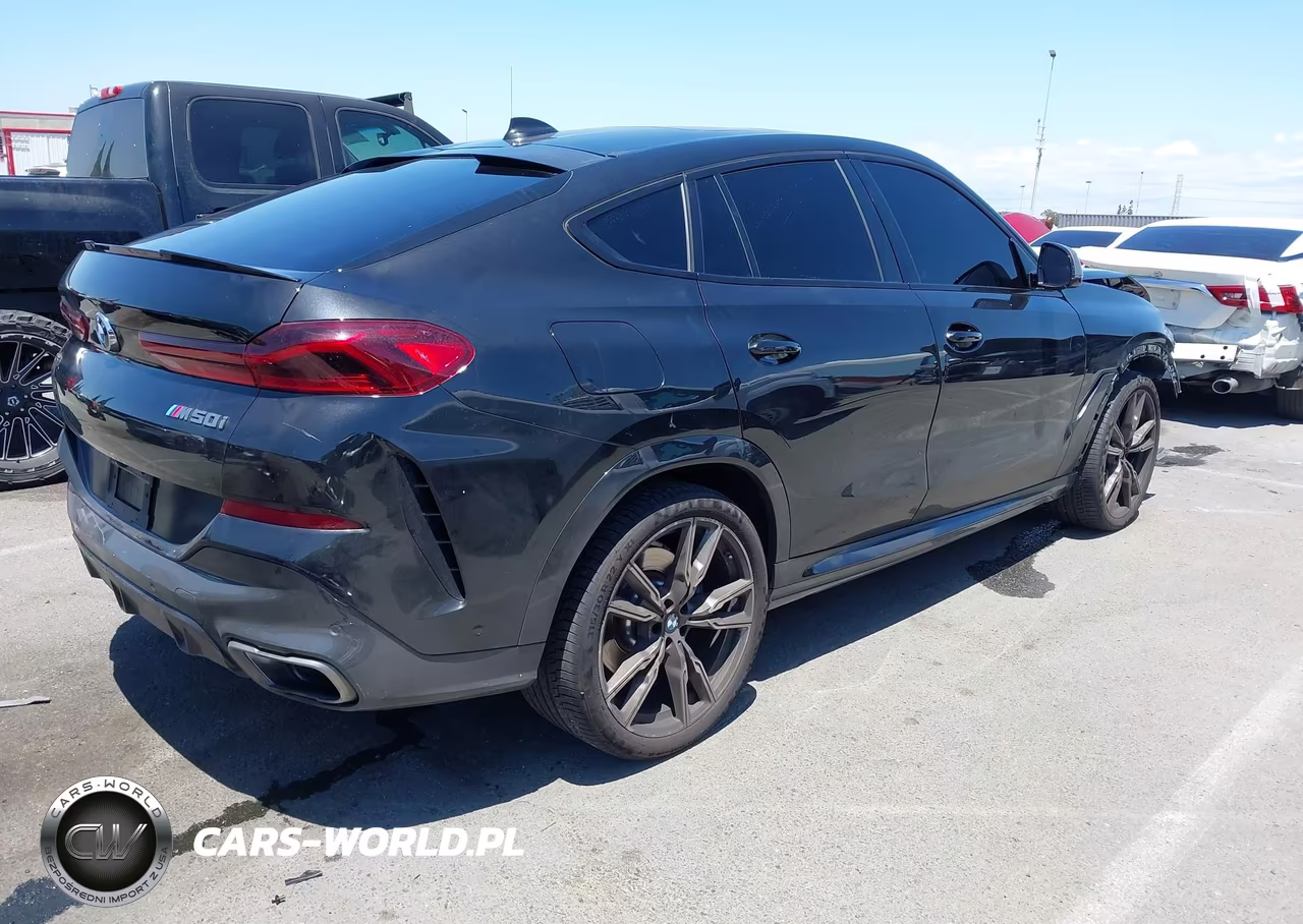 2023 BMW X6 M50I VIN:5UXCY8C01P9P14241 - 4