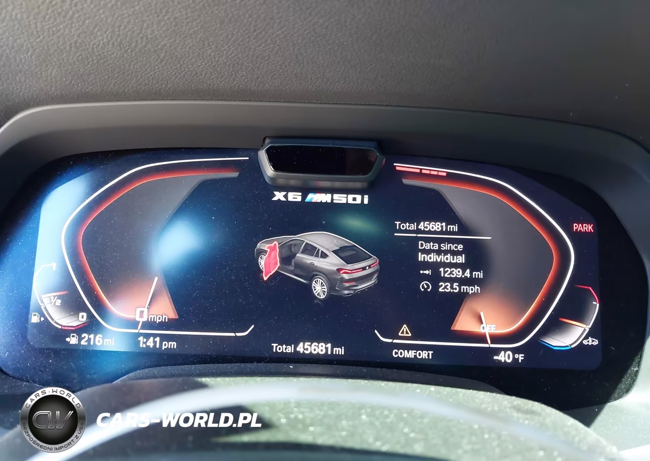 2023 BMW X6 M50I VIN:5UXCY8C01P9P14241 - 7
