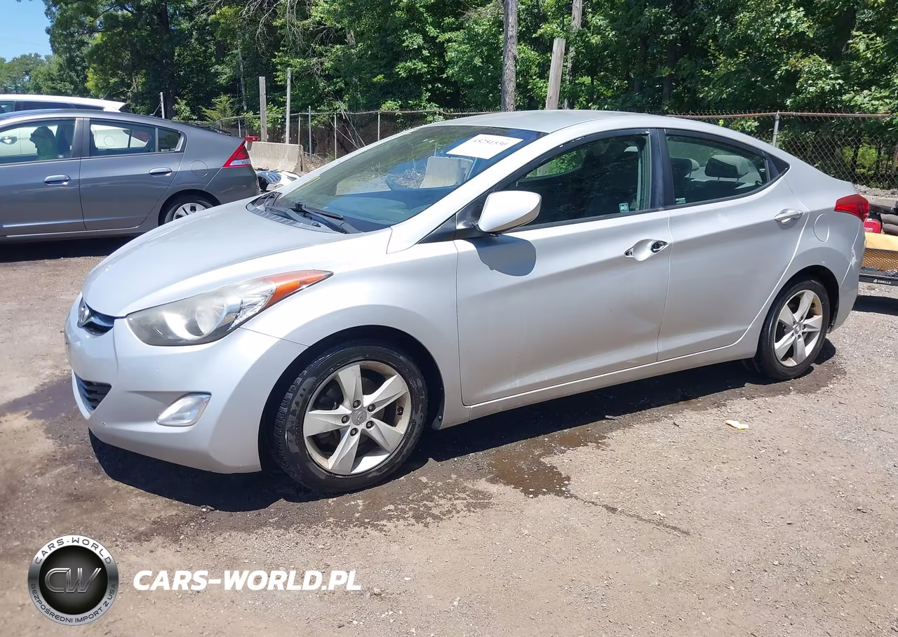 2013 Hyundai Elantra Gls VIN:KMHDH4AE4DU795852 - 2