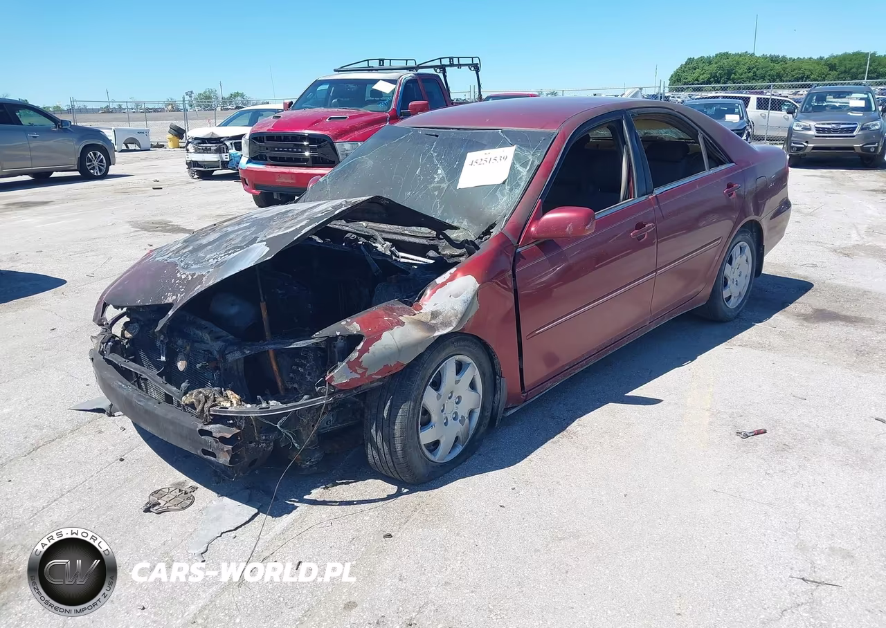 2002 Toyota Camry Xle VIN:4T1BE32K72U068586 - 2