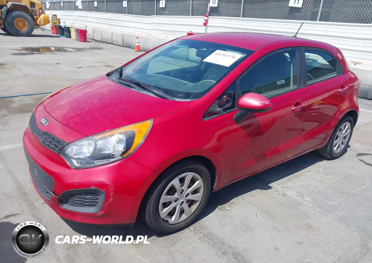 2014 Kia Rio Lx VIN:KNADM5A35E6410774 - 2