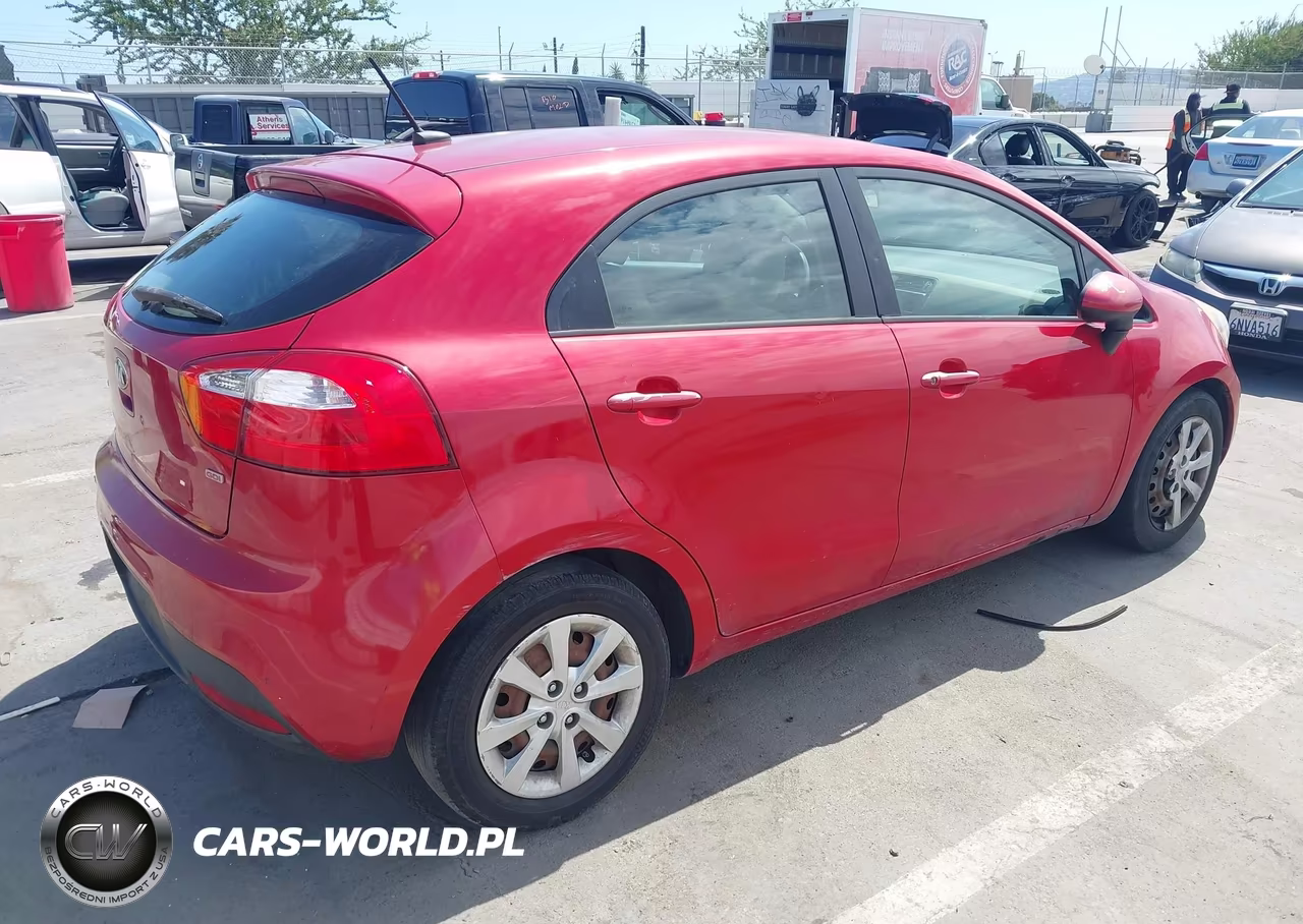 2014 Kia Rio Lx VIN:KNADM5A35E6410774 - 4