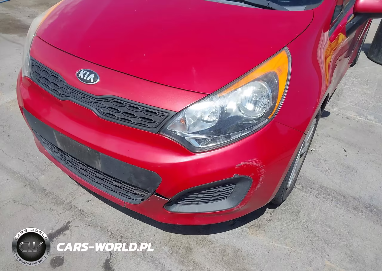 2014 Kia Rio Lx VIN:KNADM5A35E6410774 - 6
