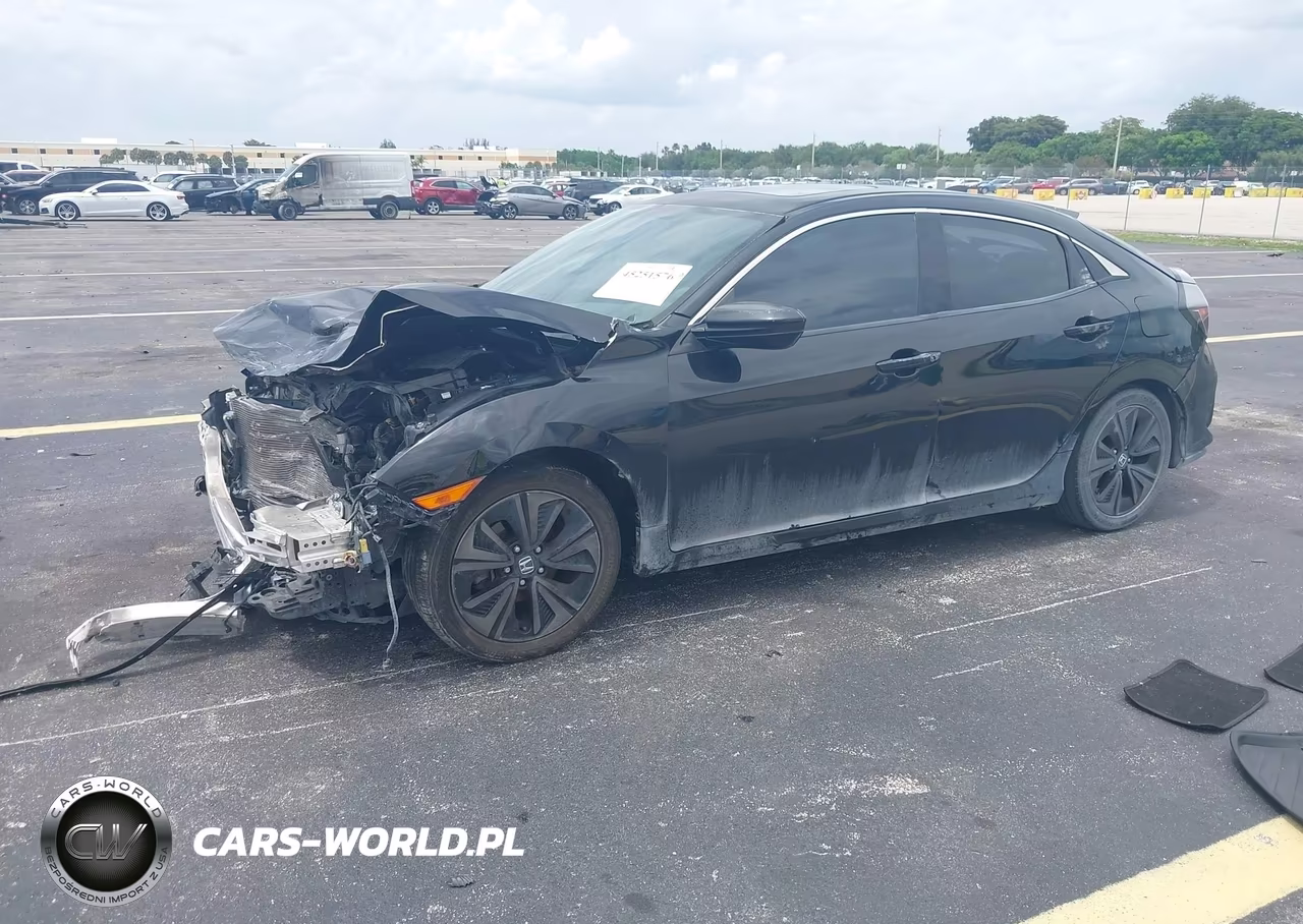 2018 Honda Civic Ex VIN:SHHFK7H58JU223563 - 2