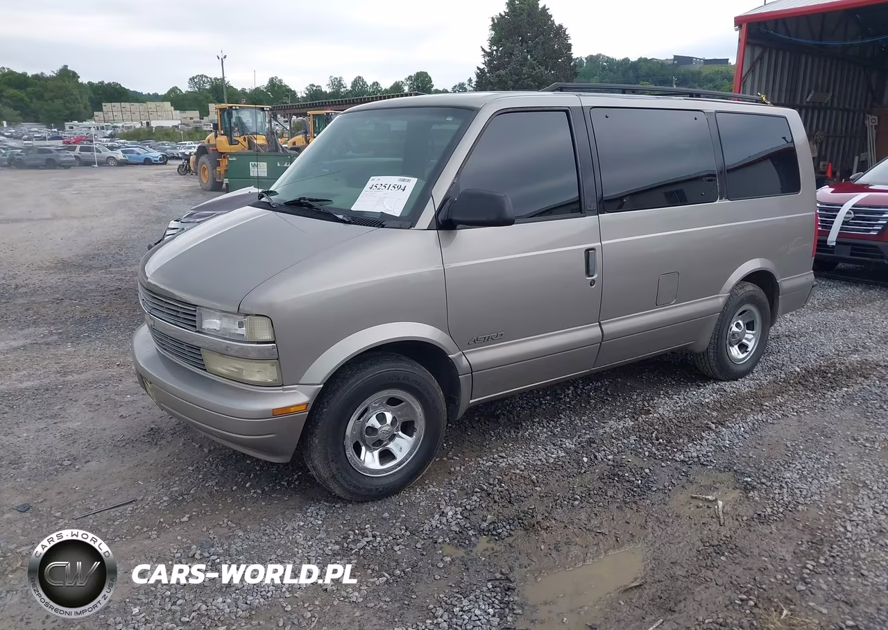 2001 Chevrolet Astro Ls VIN:1GNDM19W21B126604 - 2