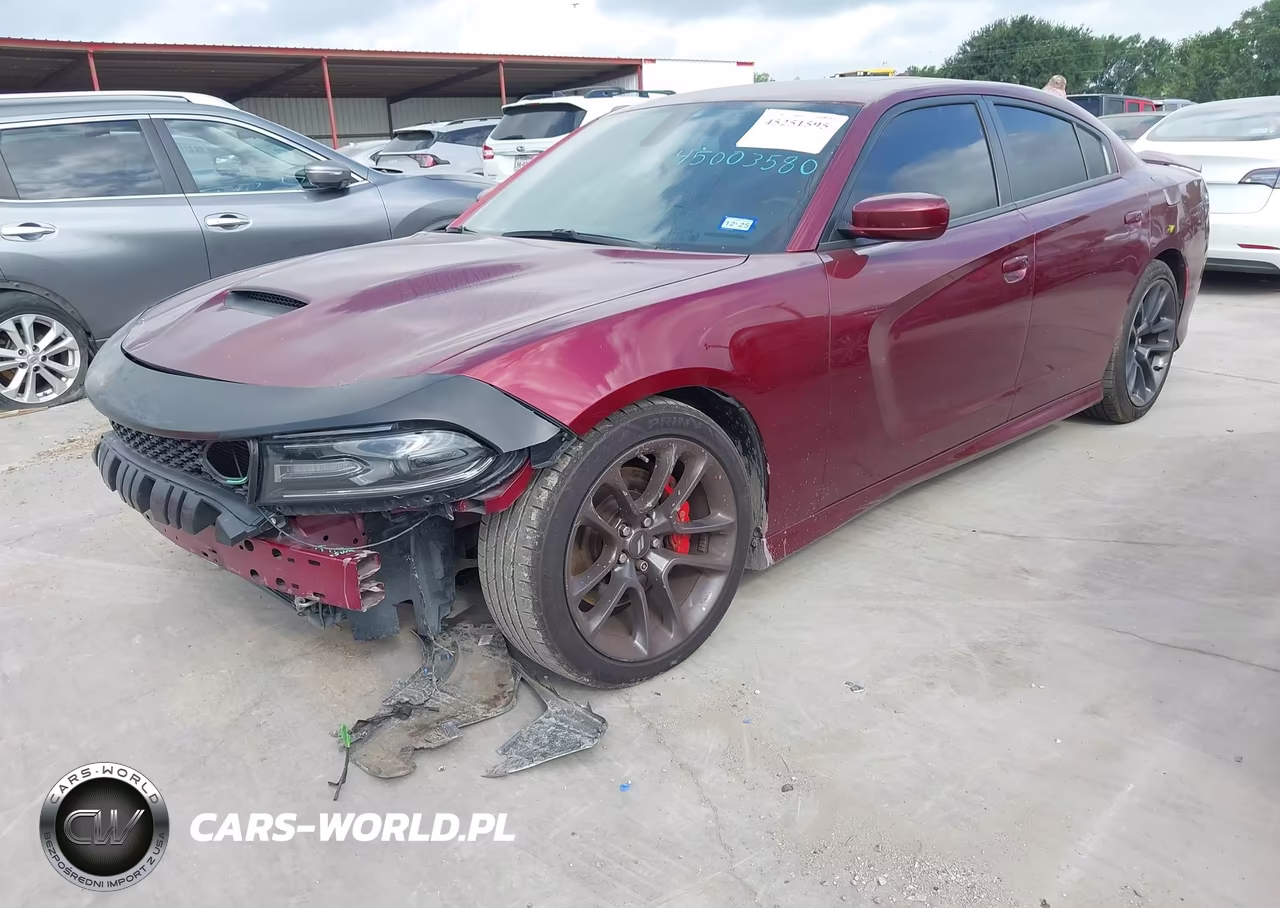 2019 Dodge Charger Gt Rwd VIN:2C3CDXHG3KH572162 - 2