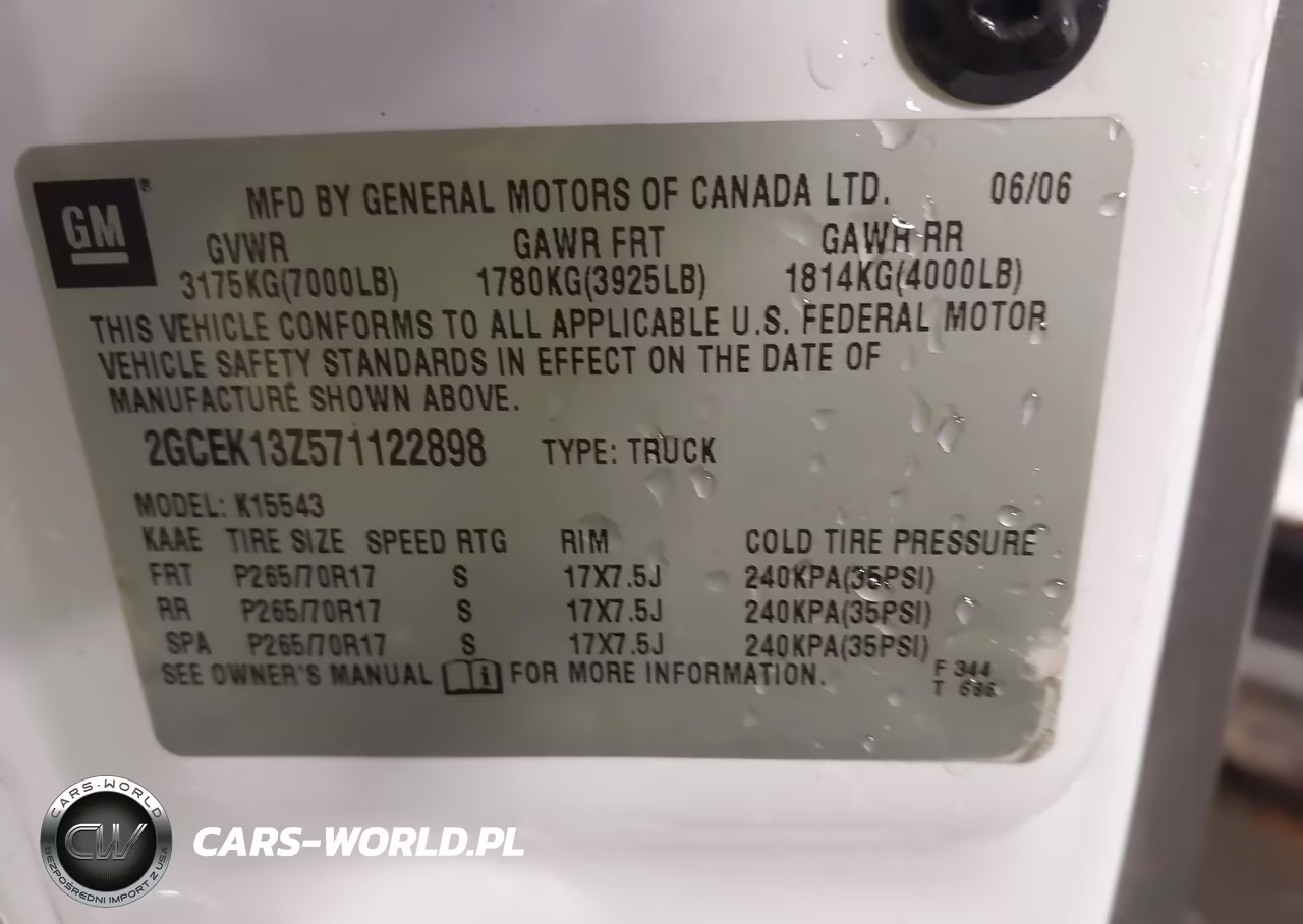 2007 Chevrolet Silverado 1500 Classic Lt1 VIN:2GCEK13Z571122898 - 9
