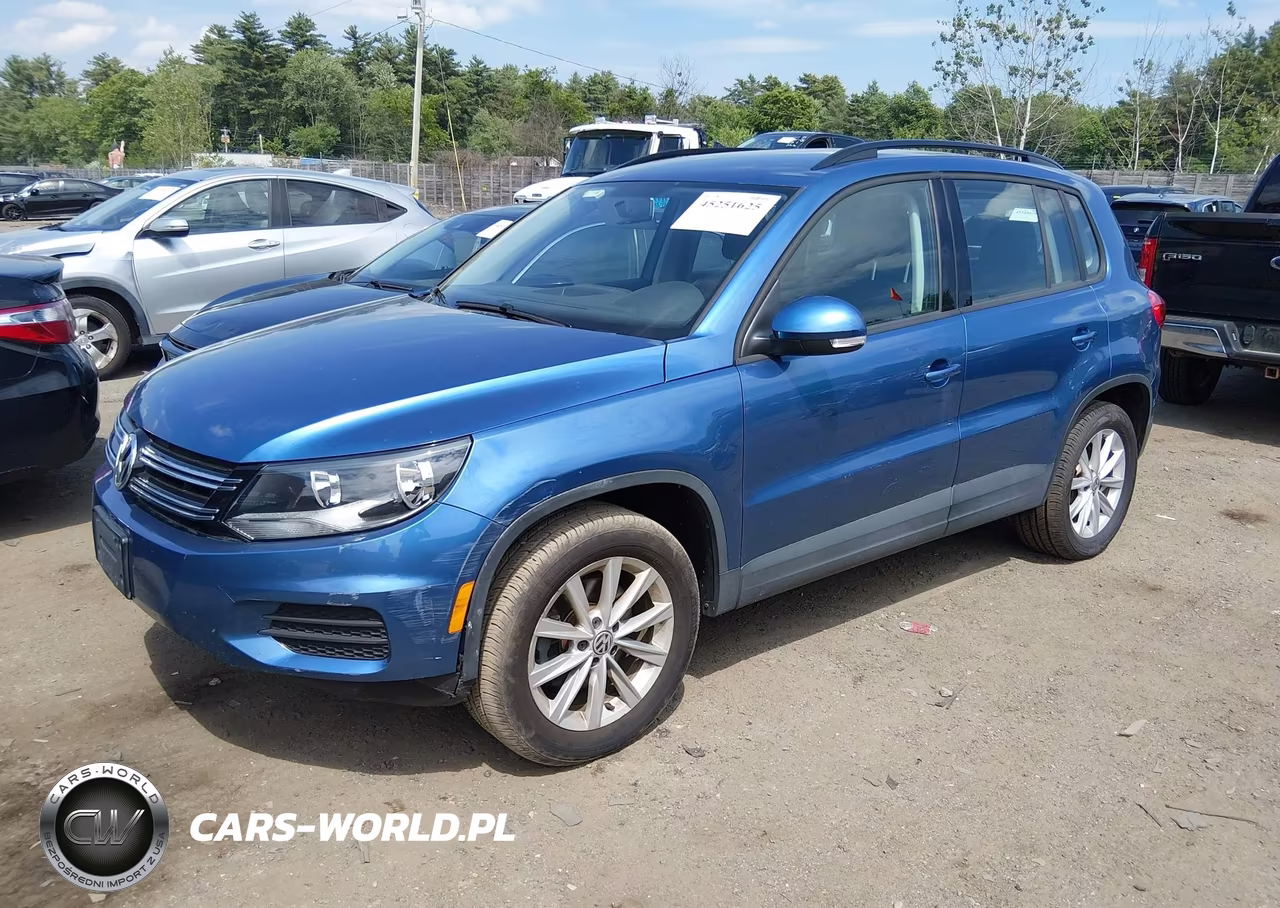 2017 Volkswagen Tiguan 2.0T-2.0T S VIN:WVGBV7AX4HK053679 - 2