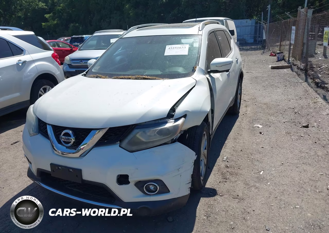 2015 Nissan Rogue Sl VIN:5N1AT2MV2FC806003 - 2