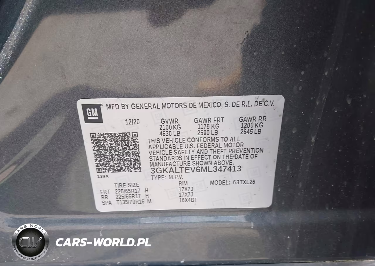 2021 GMC Terrain Awd Sle VIN:3GKALTEV6ML347413 - 9