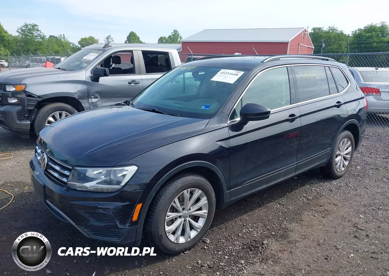 2019 Volkswagen Tiguan 2.0T Se-2.0T Sel-2.0T Sel R-Line-2.0T Sel R-Line Black VIN:3VV2B7AX1KM032139 - 2