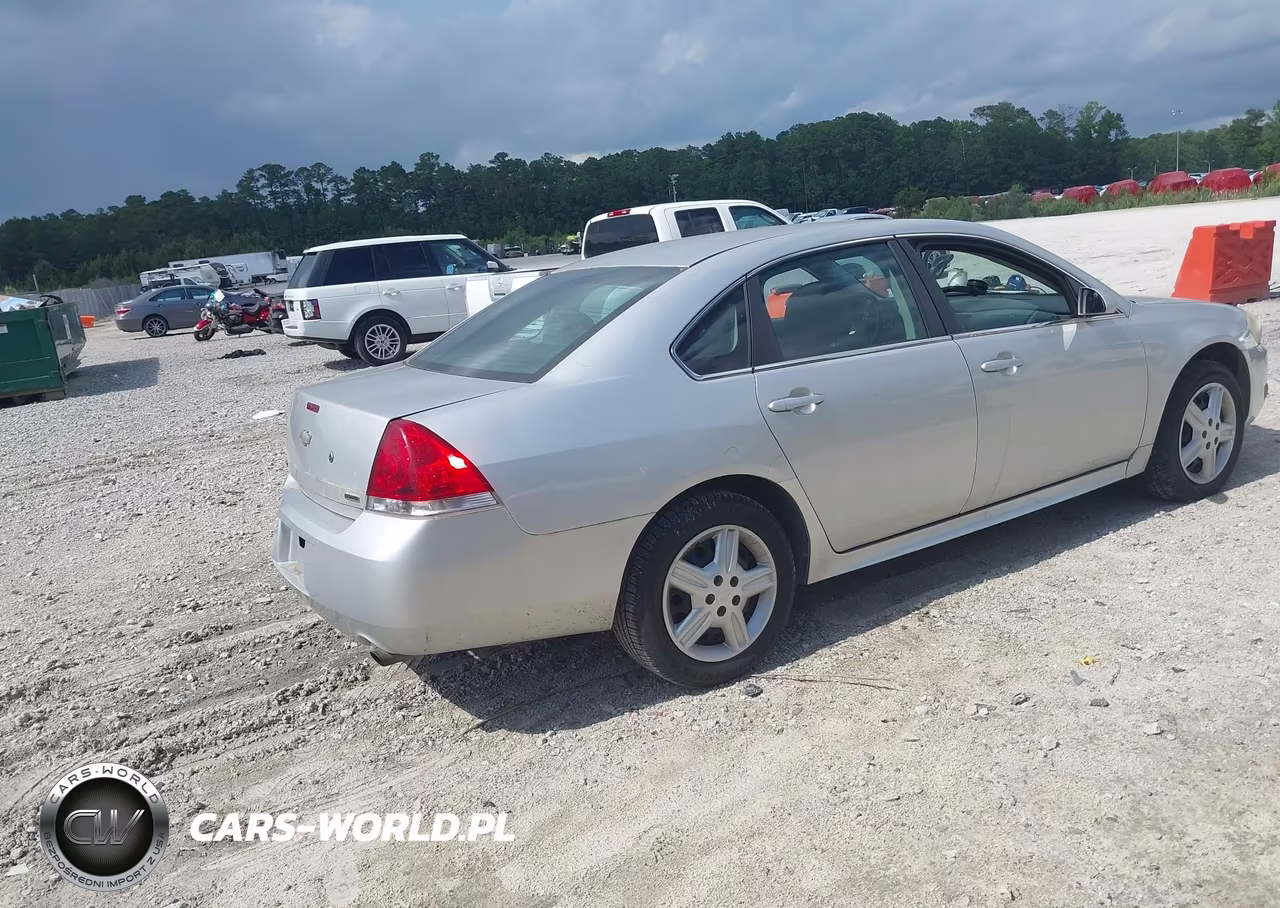 2014 Chevrolet Impala Limited Police VIN:2G1WD5E37E1161562 - 4