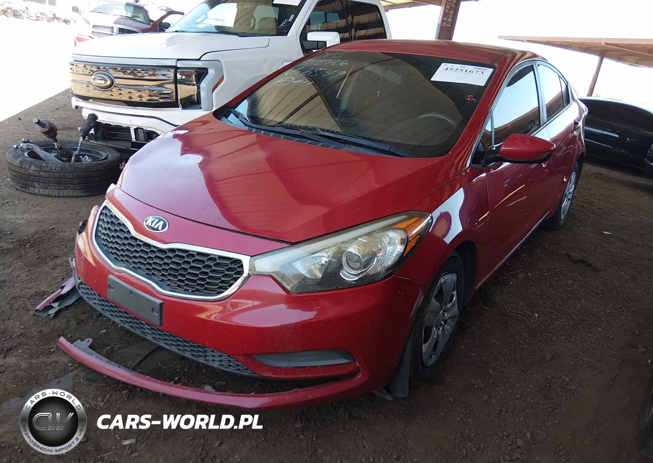 2016 Kia Forte Lx VIN:KNAFK4A65G5566549 - 2