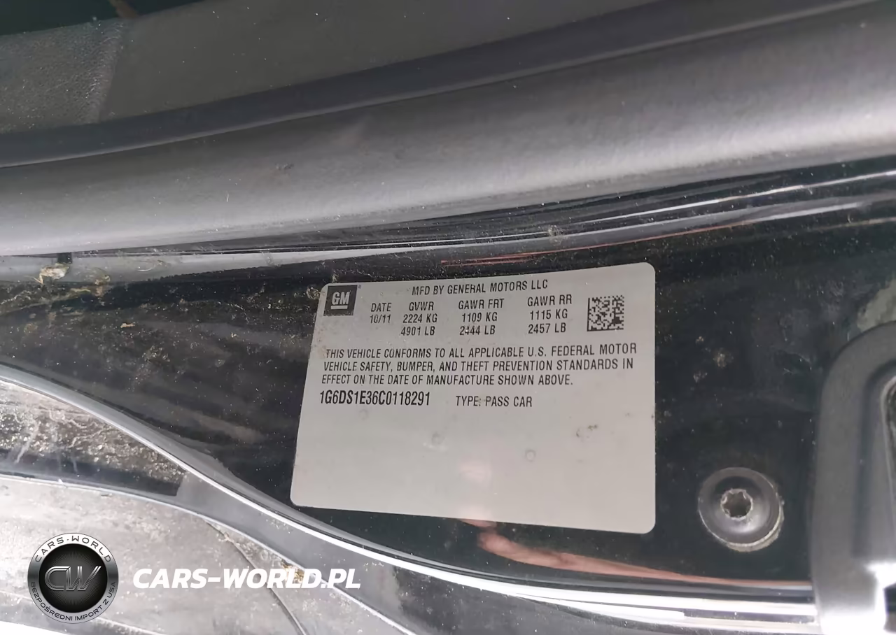 2012 Cadillac Cts Premium VIN:1G6DS1E36C0118291 - 9