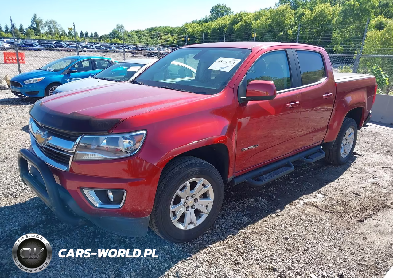 2015 Chevrolet Colorado Lt VIN:1GCGSBEA9F1195623 - 2