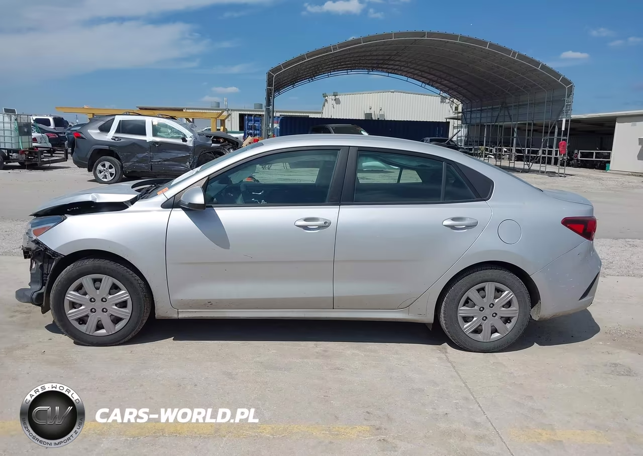 2022 Kia Rio Lx VIN:3KPA24AD8NE465941 - 14