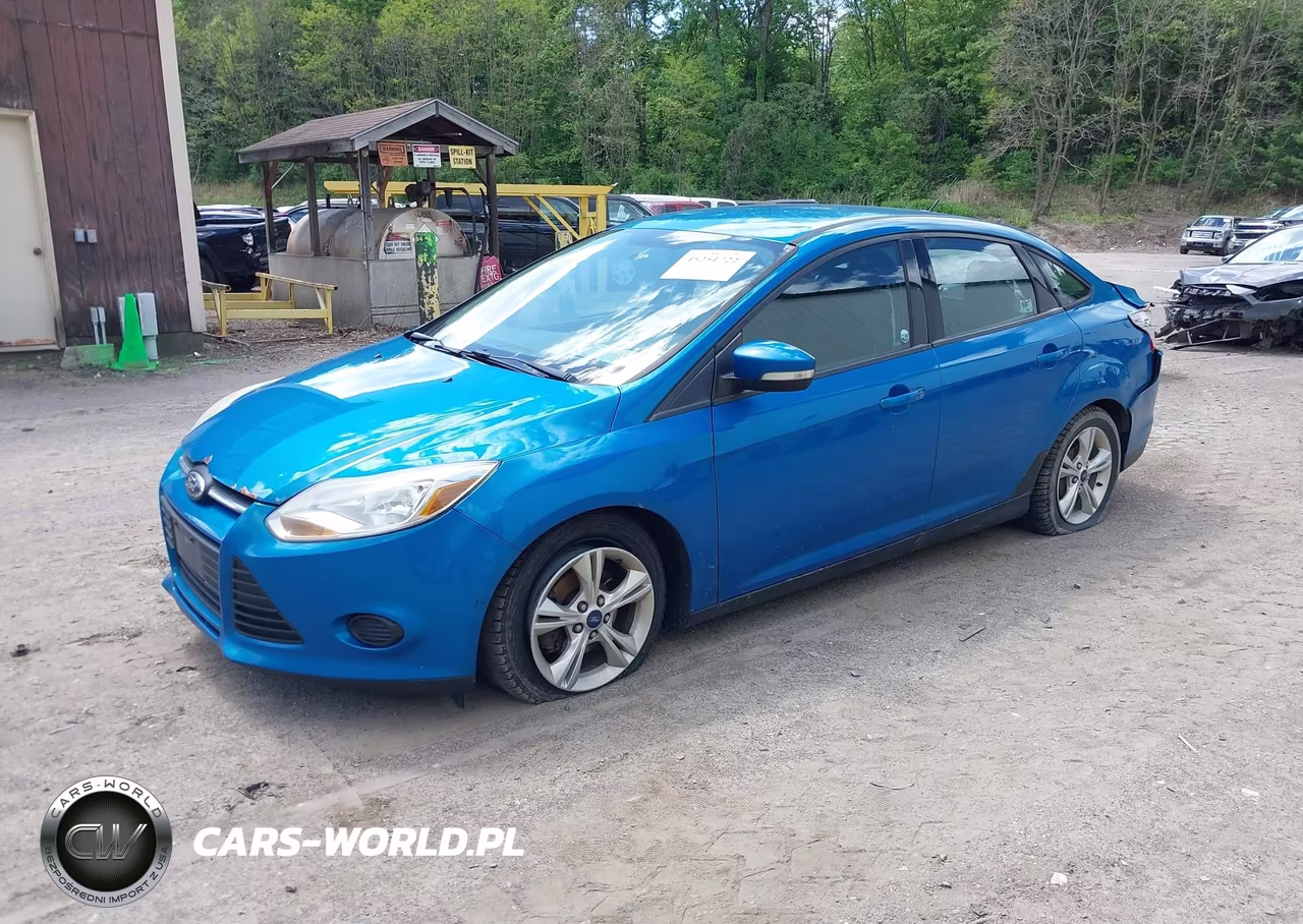 2014 Ford Focus Se VIN:1FADP3F24EL125375 - 2