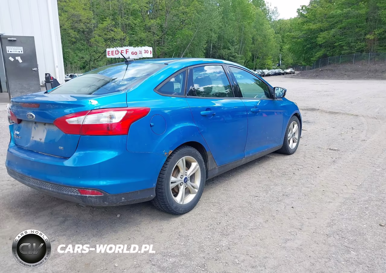 2014 Ford Focus Se VIN:1FADP3F24EL125375 - 4