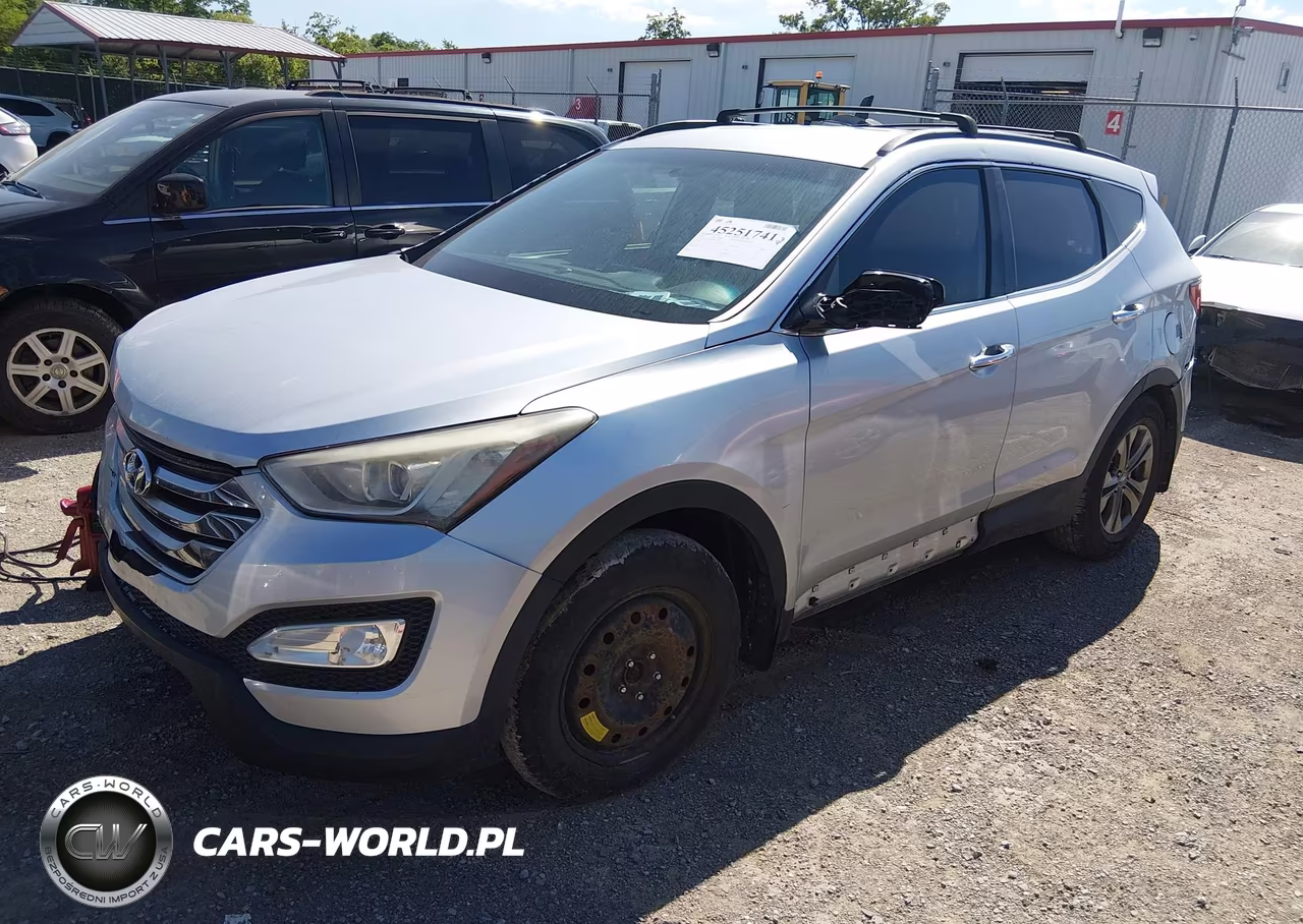 2015 Hyundai Santa Fe Sport 2.4L VIN:5XYZU3LBXFG297050 - 2